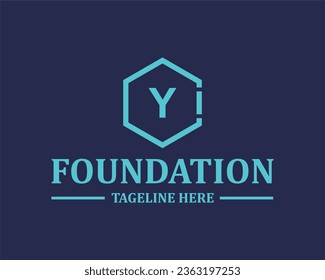 Logo Y initial Y design illustration 