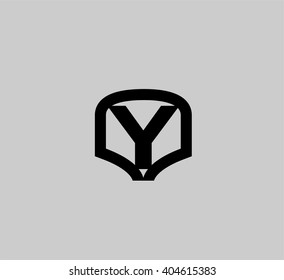 Logo Y letter Vector illustration, eps 10
