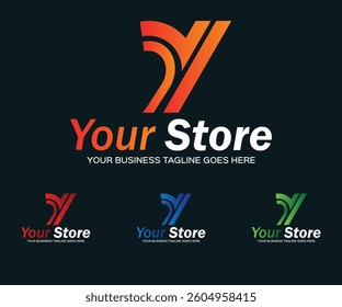 logo for y, store logo, buy sell logo