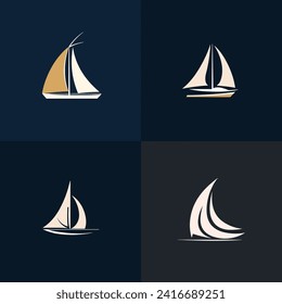 logo of yacht and boat