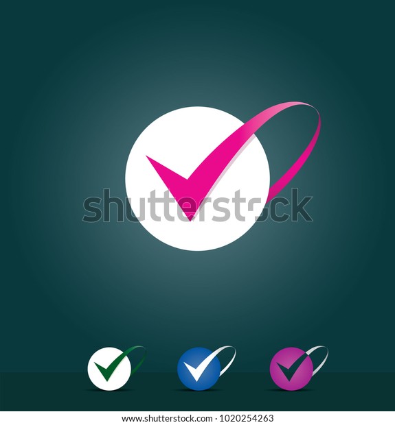 logo yes check icon stock vector royalty free 1020254263 shutterstock