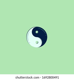 logo Yin with a modern concept