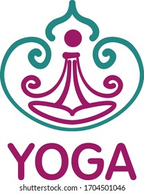 Logo yoga, health, vector, body, spa