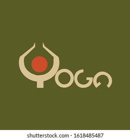 Logo Yoga Namaste Inspiration