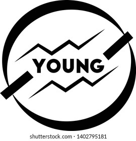 Logo Young Life Tshirt Vector Stock Vector (Royalty Free) 1402795181 ...