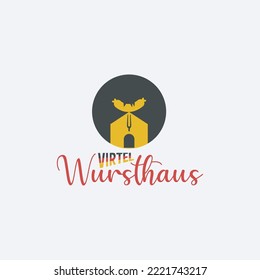 Logo for your bussines Wursthaus sausage house