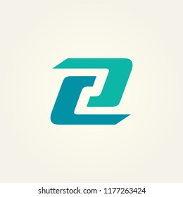 logo Z vector concept. icon Z abstract. alphabet symbol illustrator EPS 10