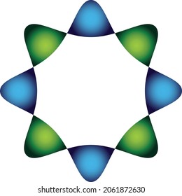 Logo Zero 4 - Modern logo concept sign