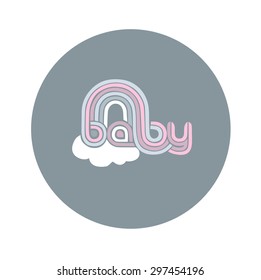 logo.baby. childhood. vector
