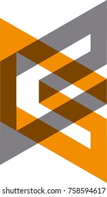 logo-design for combination G and E