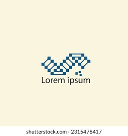 logo,illustration of human dna eps 10