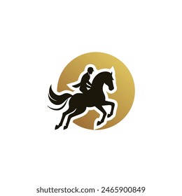 logo,riding horse vector, coaching logo