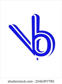 Logos with the alphabet V and B for both Sports and Products