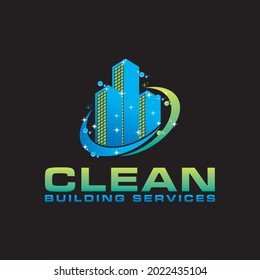 logos for the commercial and building cleaning industry