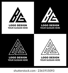 logos for company established and groups are black and white