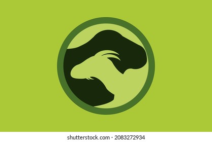 logos of cows and goats that are commonly used as farm logos