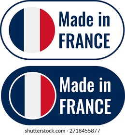 Logos creados en Formas ovaladas que destacan los orígenes y el diseño francés en un estilo simple