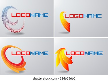 Logos design. Vector illustration.
