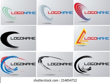Logos design. Vector illustration.