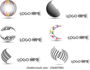 Logos design. Vector illustration