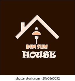 logos dim sum house in the vector
