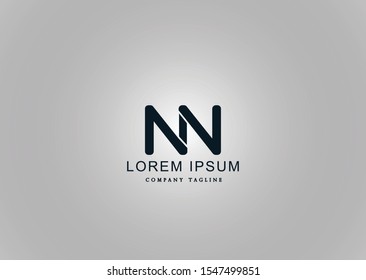 
logos with double N letters make the logo look dynamic yet strong with a modern style and seem luxurious