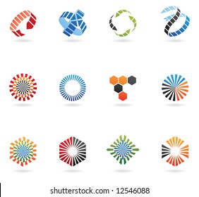 Logos Go Your Company Name Set Stock Vector (Royalty Free) 12546088 ...