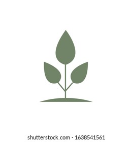 Logos of green leaf ecology nature element vector icon