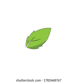 Logos of green leaf ecology nature element vector icon