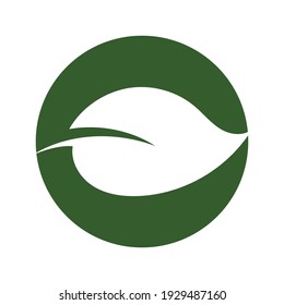 Logos of green leaf ecology nature element vector icon