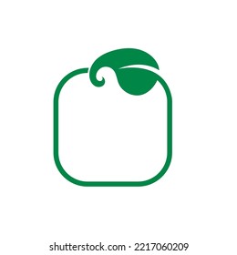 Logos of green leaf ecology nature element vector icon. Leaves icon vector. Various shapes of green leaves of trees and plants. Elements for Eco and bio logos.