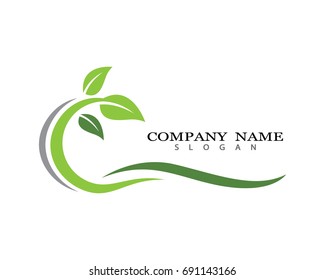 1000 Green Leaf Logo Stock Images Photos Vectors Shutterstock
