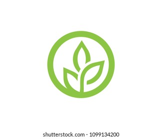 Plant Mountain Range Greening Logo Vector Stock Vector (Royalty Free ...