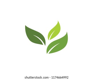 Logos of green Tree leaf ecology nature element vector - Shutterstock ID 1174664992