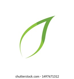 logos of green tree leaf ecology nature element vector