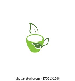 Logos green tree leaf ecology nature vectors template design
