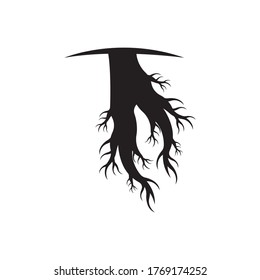 Logos of green Tree leaf ecology nature element vector
