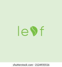 Logos of green Tree leaf ecology nature element vector