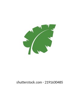 Logos of green Tree leaf ecology nature element vector