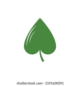 Logos of green Tree leaf ecology nature element vector