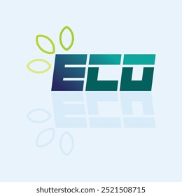 Logotipos de verde Ecologia da folha da árvore vetor do elemento da natureza