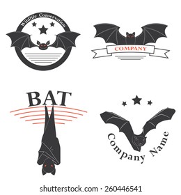 logos with the image of a bat