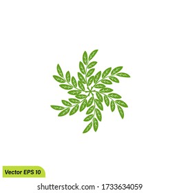 Logos of leaf ecology nature element vector icon. Symbol of ecology, environmental awareness. Design element. eps 10