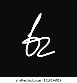 Logos made of small letters b and z
