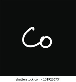 Logos made of small letters c and o
