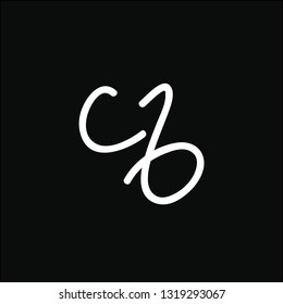Logos made of small letters c and b