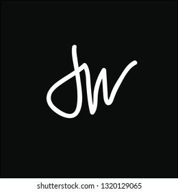 Logos made of small letters d and w