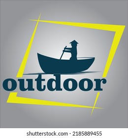 logos related to outdoor activities, with the theme of spirit