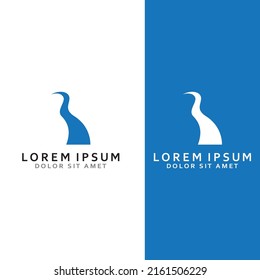 Logos of rivers, creeks, riverbanks and streams. River logo with combination of mountains and farmland with vector concept design.