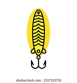 logos signs element abstract baubles hook for fishing